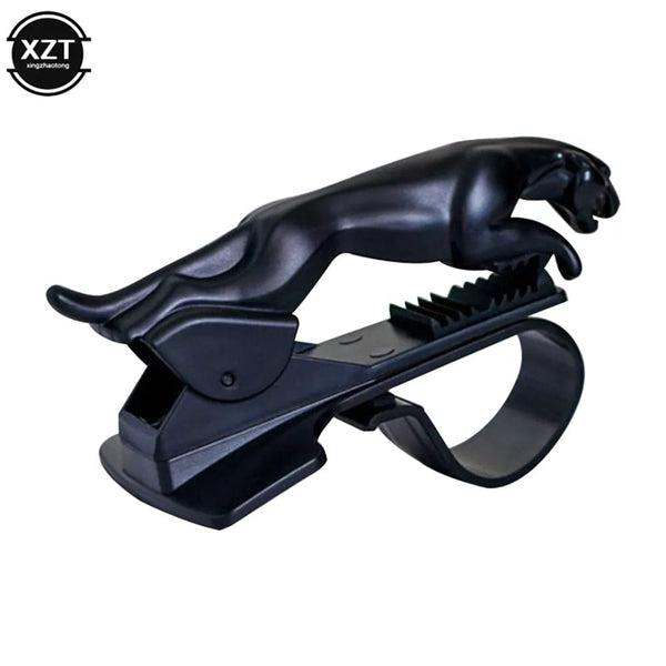 SearchFindOrder Black Universal 360° Rotating Car Air Vent Navigation Mount with Leopard Design
