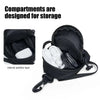 SearchFindOrder Black Waterproof Mini Key Backpack