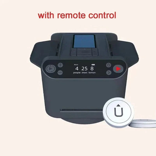 SearchFindOrder Black With remote control 2-in-1 Automatic Card Shuffler
