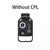 SearchFindOrder Black without CPL 200X Microscope Lens with CPL Mobile LED Guide Lightfor iPhone & Samsung