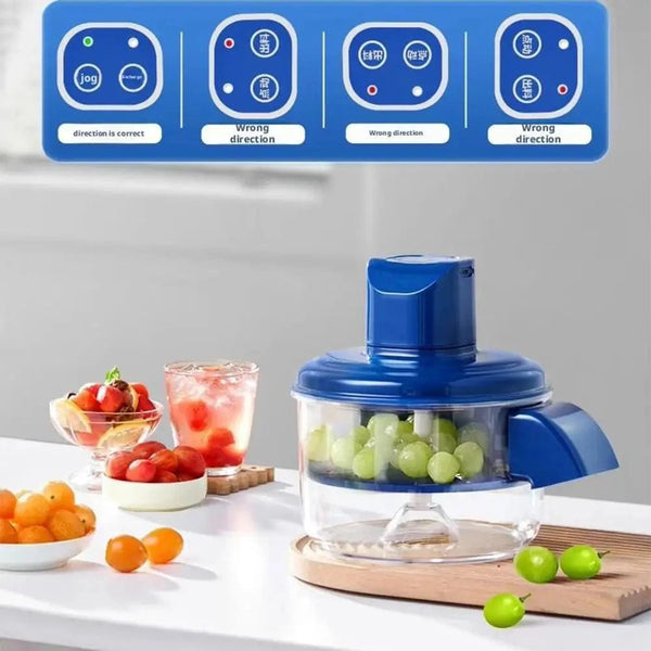 SearchFindOrder Blue Automatic Fruit Peeler