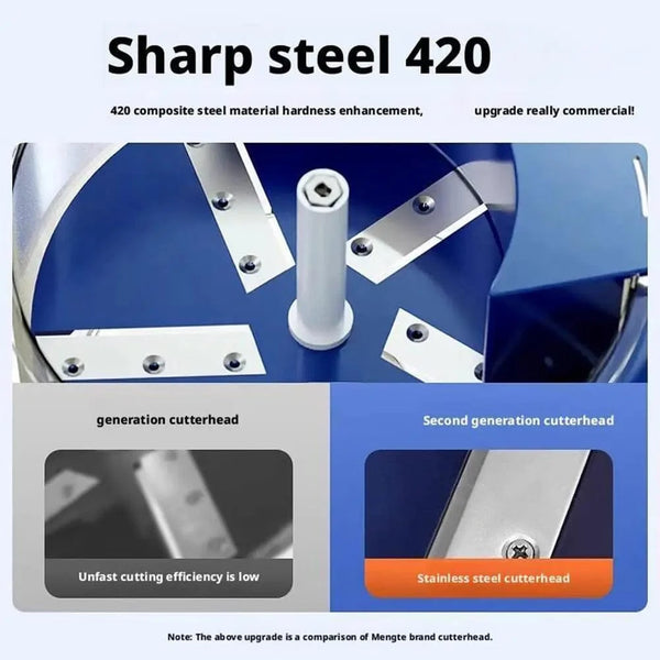 SearchFindOrder Blue Automatic Fruit Peeler