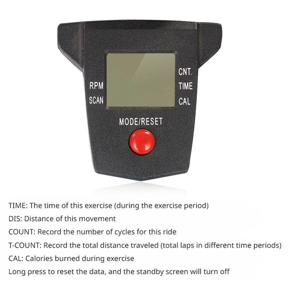 SearchFindOrder Blue Portable Mini Exercise Bike