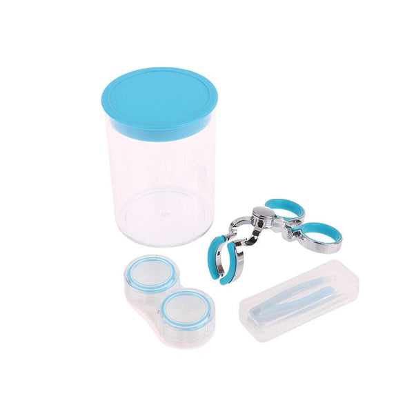 SearchFindOrder blue Precision Lens Tweezer Your Portable Contact Lens Eye Opener