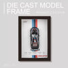 SearchFindOrder BMW - MB GTE 3D Alloy Metal Racing Car Photo Frame