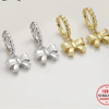 SearchFindOrder Bowknot Pendant Hoop Earrings