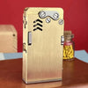 SearchFindOrder brass 3 Handmade Brass Mechanical Gasoline Lighter