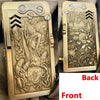 SearchFindOrder brass 6 Handmade Brass Mechanical Gasoline Lighter