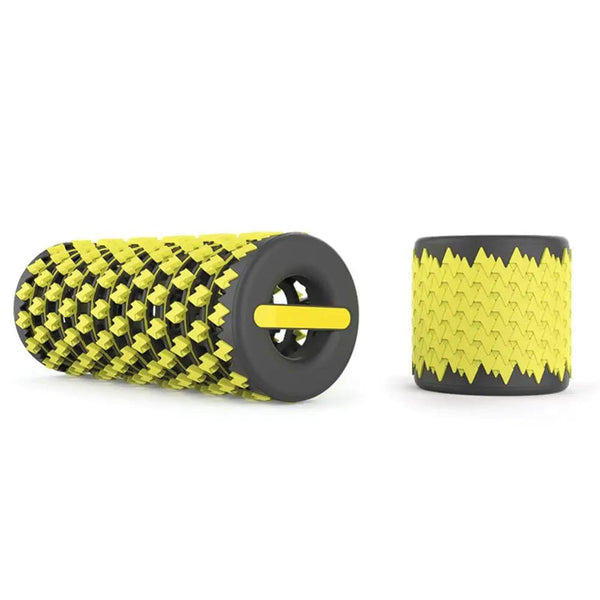 SearchFindOrder Brown Portable Adjustable Yoga Foam Roller