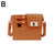 SearchFindOrder Brown Shoulder Bag With Bottle Water Holder