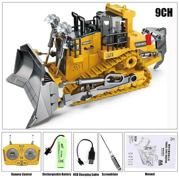 SearchFindOrder Bulldozer Remote Control Excavator Dump Truck