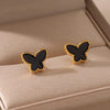 SearchFindOrder Butterfly Stud Earrings