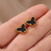 SearchFindOrder Butterfly Stud Earrings