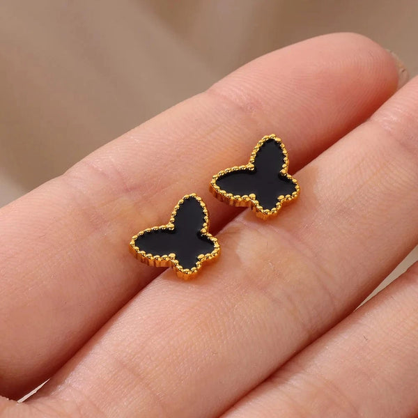 SearchFindOrder Butterfly Stud Earrings