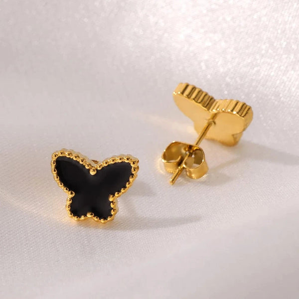 SearchFindOrder Butterfly Stud Earrings