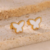 SearchFindOrder Butterfly Stud Earrings