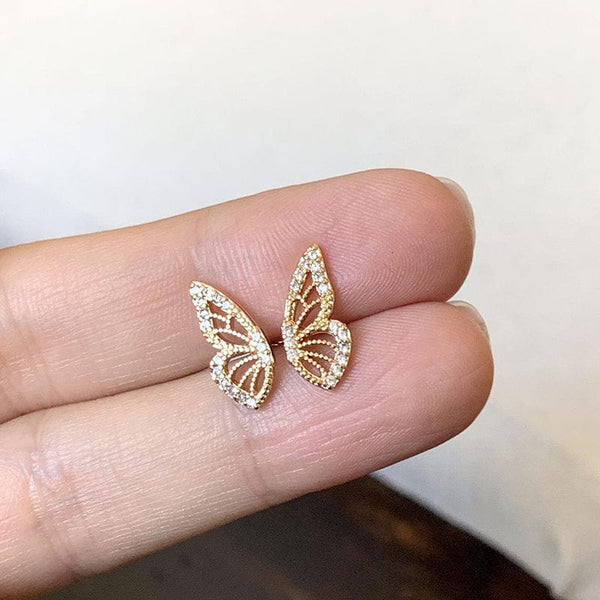 SearchFindOrder Butterfly Wing Earrings