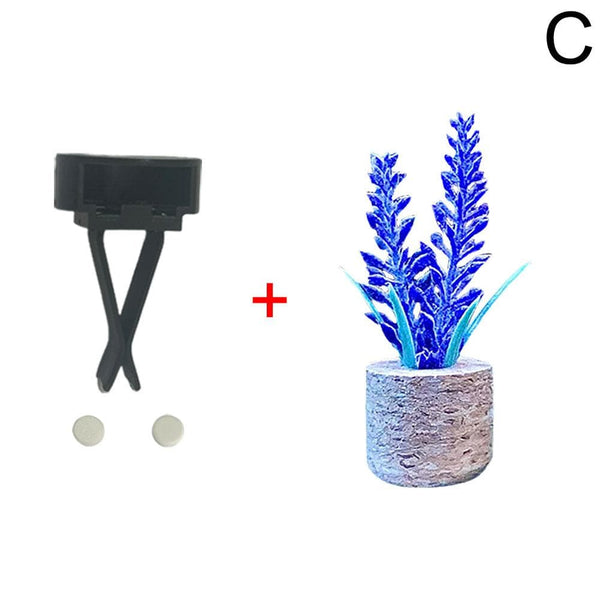 SearchFindOrder C 3D Artificial Plants Shape Innovative Car Fragrance Sculpt