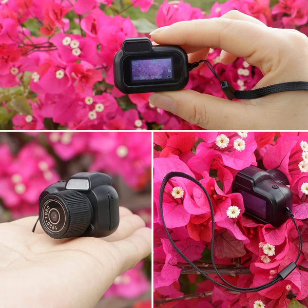 SearchFindOrder Camera with 64G Portable Retro Mini Camera