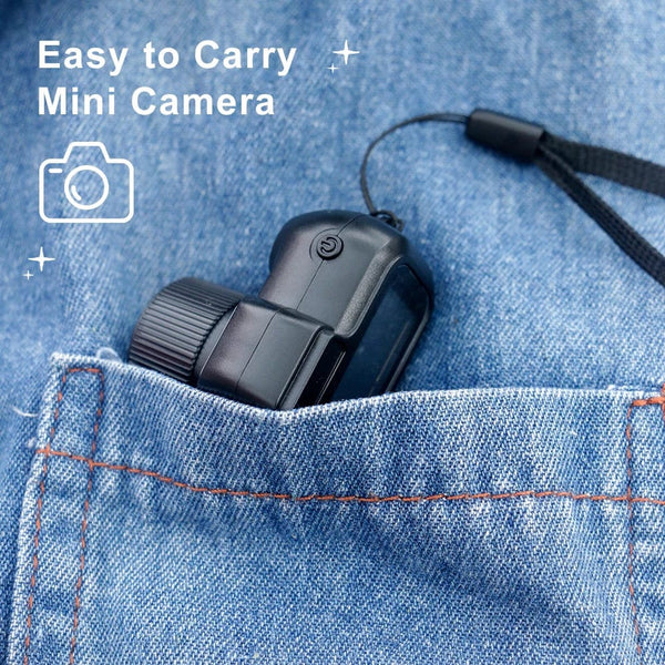 SearchFindOrder Camera with 64G Portable Retro Mini Camera