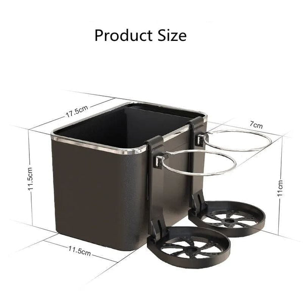 SearchFindOrder Car Cup Holder Tissue Box & Multifunctional Armrest Storage