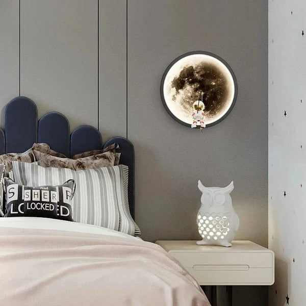 SearchFindOrder Cartoon Astronaut LED Wall Lamp