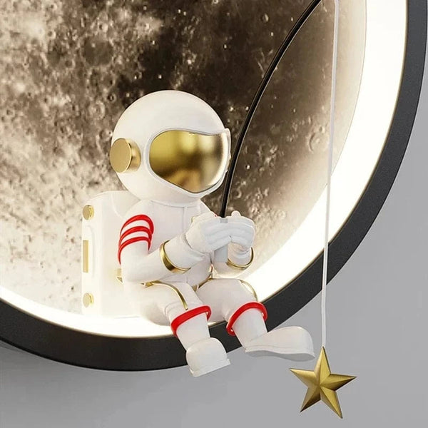 SearchFindOrder Cartoon Astronaut LED Wall Lamp