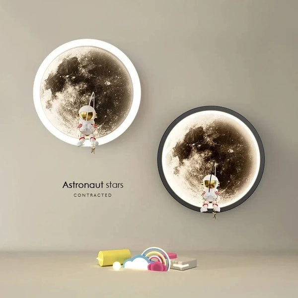 SearchFindOrder Cartoon Astronaut LED Wall Lamp
