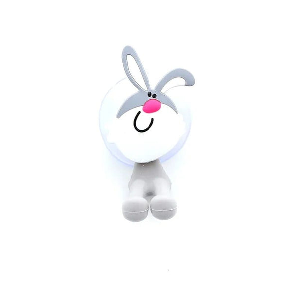 SearchFindOrder CF003-3 Cartoon Critter Brush Wall Mount Hygienic Toothbrush Storage & Bathroom Organizer