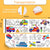 SearchFindOrder China / Transportation Children's Drawing Roll Sticky Color Filling Paper Graffiti Scroll Coloring Paper Roll for Kids DIY Painting Educational Toys