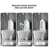 SearchFindOrder CHINA / WHITE Foot Pedal Touch Free Toilet Lid Lifter