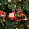 SearchFindOrder Christmas Rail Car Christmas Tree Train Electric Sound and Light Track Car