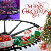 SearchFindOrder Christmas Rail Car Christmas Tree Train Electric Sound and Light Track Car