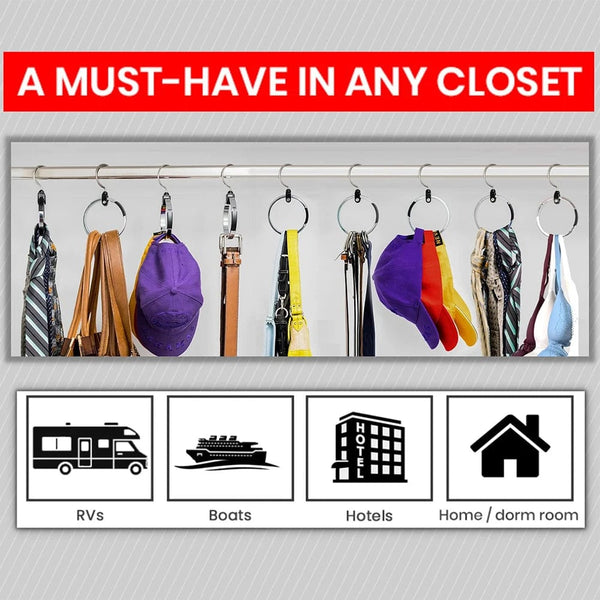 SearchFindOrder Circle Multipurpose Clothes Hanger