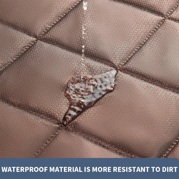 SearchFindOrder Coldproof Cotton Door Screen with a Transparent Window, Waterproof Magnetic Screen Door