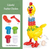 SearchFindOrder Colorful Feather Chicken Family Clay Mold Kit