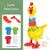 SearchFindOrder Colorful Feather Chicken Family Clay Mold Kit