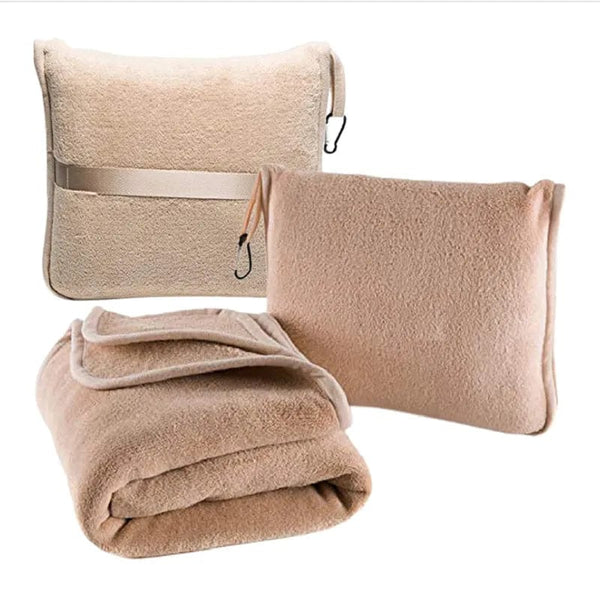 SearchFindOrder Cozy Travel Pillow Blanket