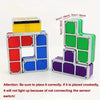 SearchFindOrder Creative 3D DIY LED Square Puzzle Lamp