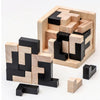 SearchFindOrder Creative 3D Wooden PuzzleInterlocking Cube Brain Teaser and Early Learning Educational Toy for Kids