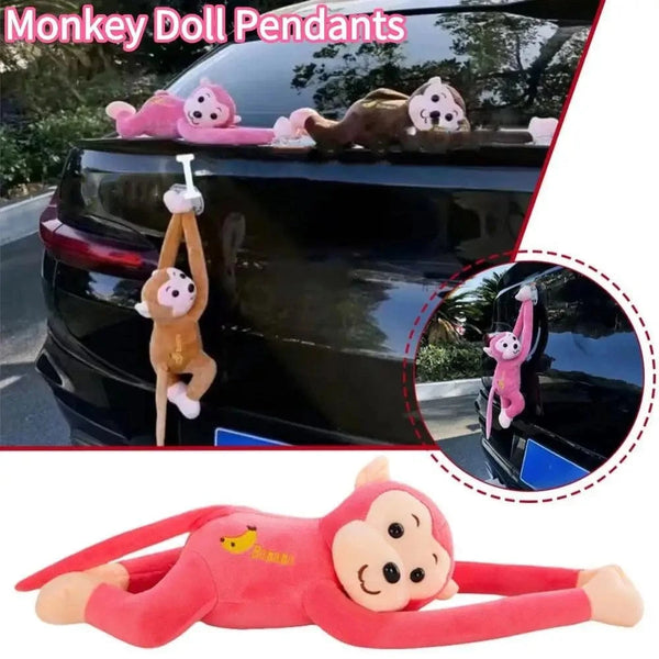 SearchFindOrder Creative Car Mounted Monkey Ornament