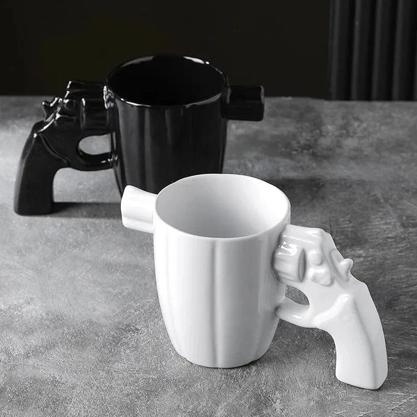 SearchFindOrder Creative Revolver Pistol Mug