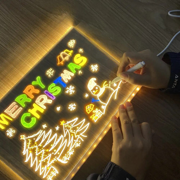 SearchFindOrder Creative USB LED Note Message & Drawing Board