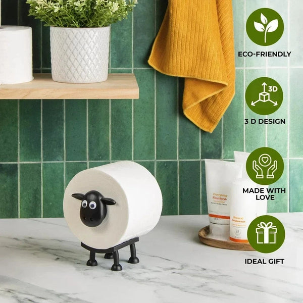SearchFindOrder Cute Sheep Toilet Tissue Rack