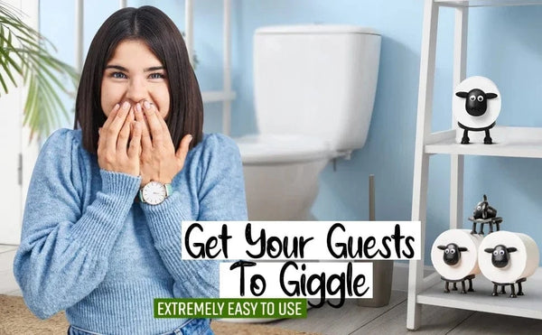 SearchFindOrder Cute Sheep Toilet Tissue Rack