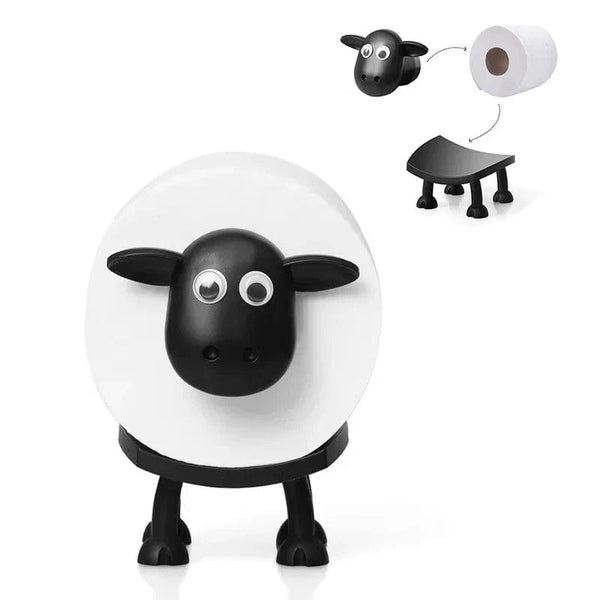 SearchFindOrder Cute Sheep Toilet Tissue Rack