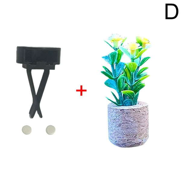 SearchFindOrder D 3D Artificial Plants Shape Innovative Car Fragrance Sculpt