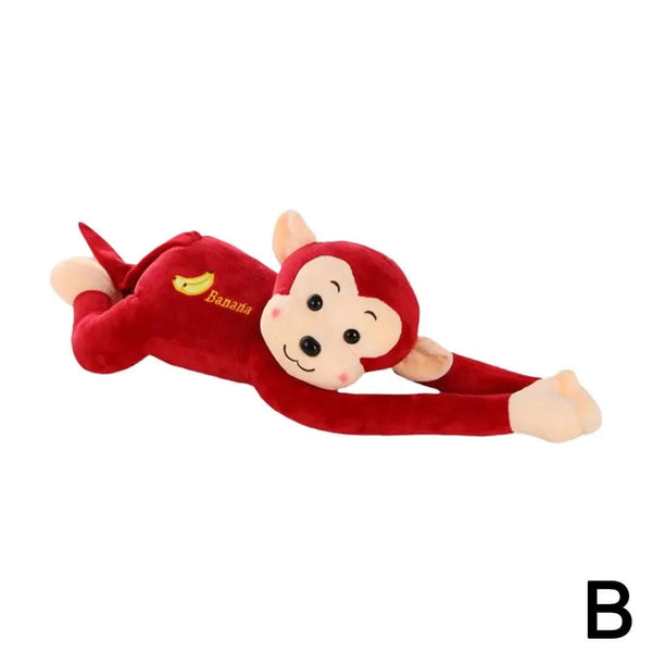 SearchFindOrder Dark Red Creative Car Mounted Monkey Ornament
