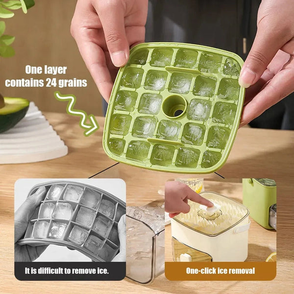 SearchFindOrder Double Layer Ice Maker Box