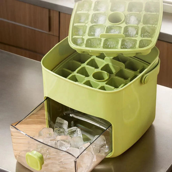 SearchFindOrder Double Layer Ice Maker Box